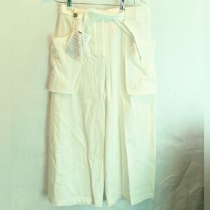 THOM Browne preshrunk cotton white pants 6(42)BNWT